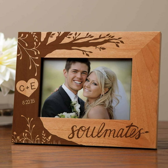 Personalized Soulmates Picture Frame with Date