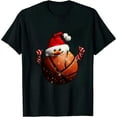 thumbnail image 1 of Personalized Sport Christmas Tee Holiday Football T-Shirt Custom Name Date Football Gift for Sport Player Men Boys Kids, 1 of 5