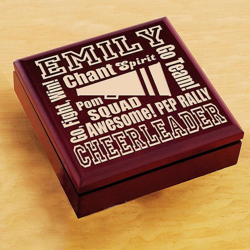 Personalized Sports Keepsake Box