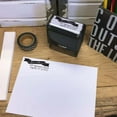 thumbnail image 1 of Personalized Square Self Inking Rubber Stamp - The Monroe, 1 of 2
