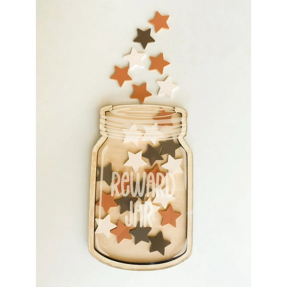 Personalized Star Reward Jar Custom Name