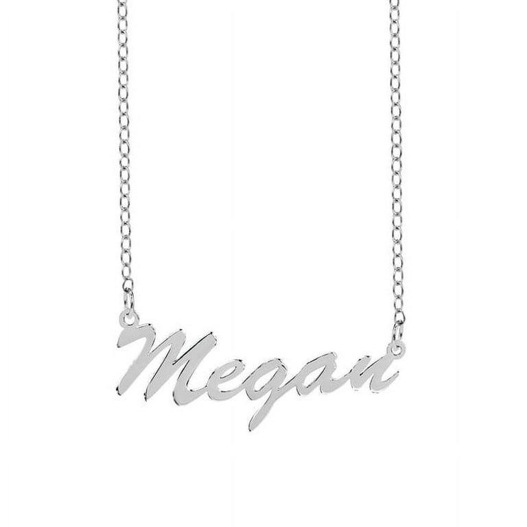 Personalized Sterling Silver or 14K Gold Plated Sterling Silver