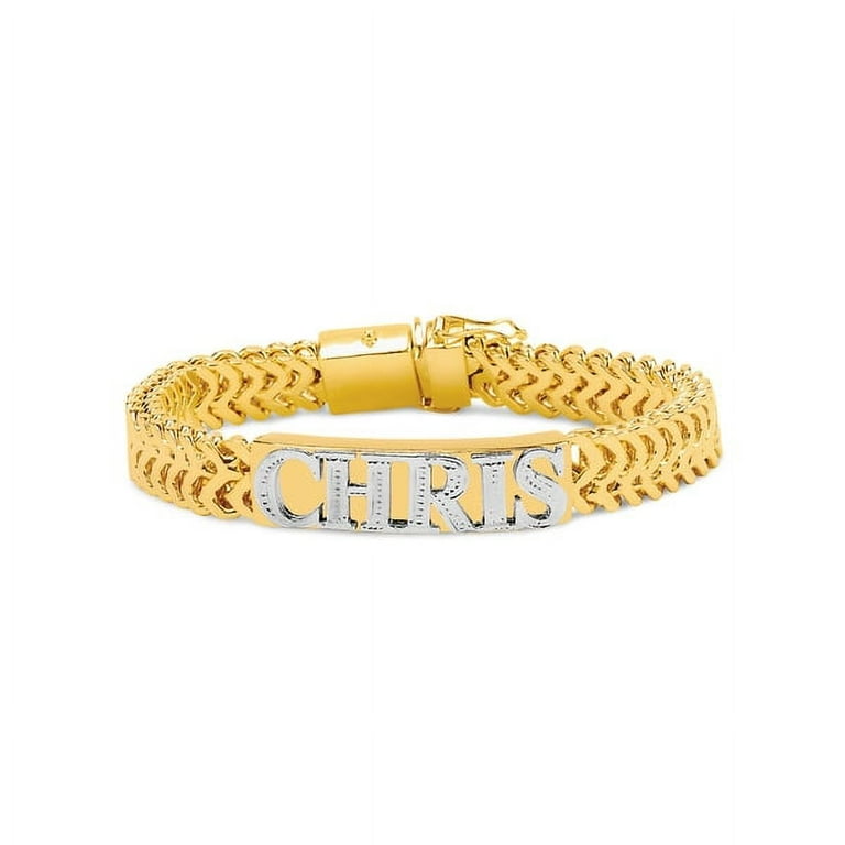 Sterling silver and 14k gold bracelet deals