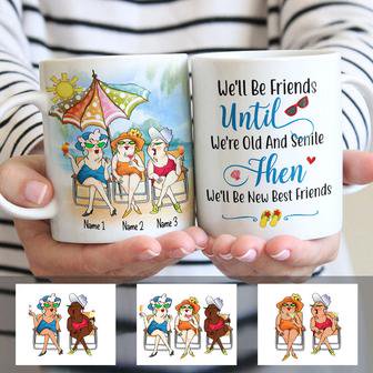 Personalized Summer Beach Friends Mug