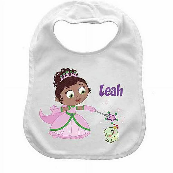Personalized Super Why! Baby Bib, Princess Presto, White
