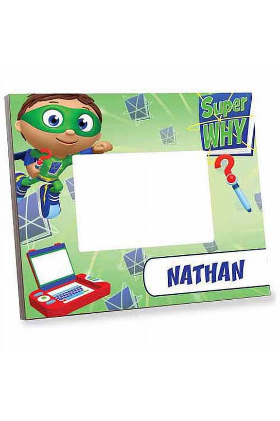 Personalized Super Why! Ready Set Zap! Picture Frame