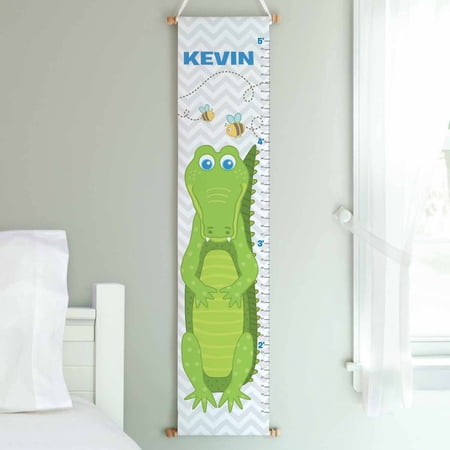 Personalized Sweet Alligator Growth Chart