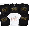thumbnail image 1 of Personalized Sweet Sixteen Birthday Shirt with Real Glitter Custom Glitter Name Party Tee, 1 of 3