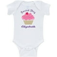thumbnail image 1 of Personalized Sweetest Thing Baby Girl White Creeper, 1 of 1