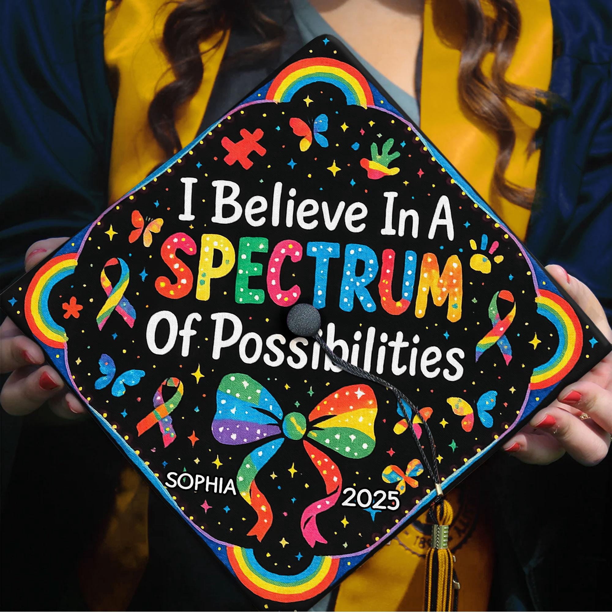 Personalized Teacher Graduation Cap Topper, Only A Special Teacher Can ...