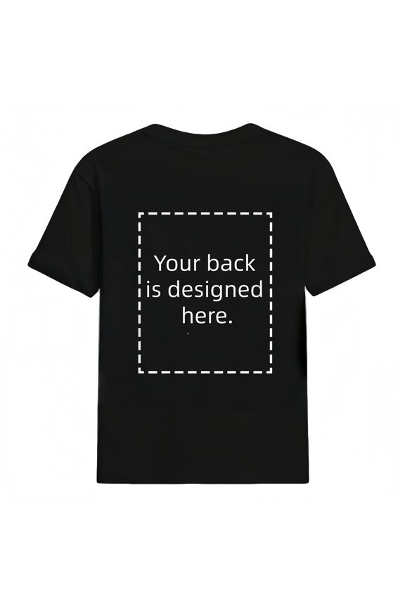 Personalized Teacher Work Identity Tee Custom Text Photo Logo Daily Wear T-Shirt