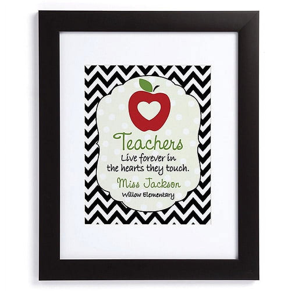Personalized Teachers Are Special 11" x 14" Framed Print