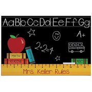 Personalized Teachers Rule Doormat
