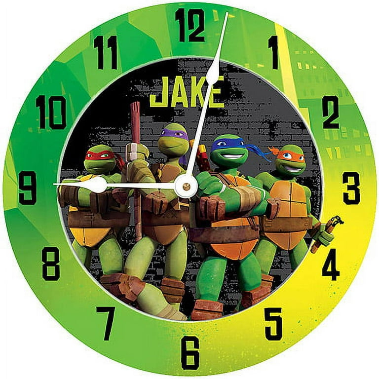 Pastele New Teenage Mutant Ninja Turtles Comic Custom Unisex Black Quartz  Watch Premium Gift Box Watches
