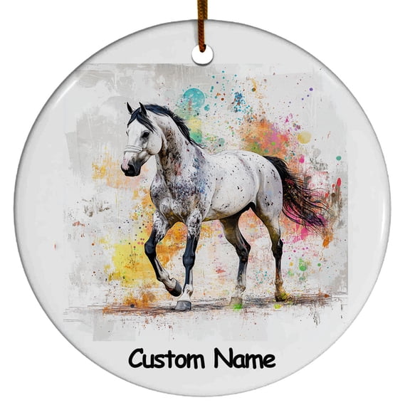 Personalized Tennessee Walking Horse Ornament, Custom Ornament for Animal Lover, Ideal Gift for Men, Women, Best Friend, Gift for Christmas, Birthday, Father's Day, Mother's day