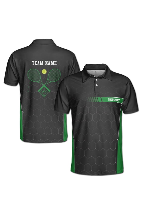 Personalized Tennis Team Uniform Tennis Player Men's Polo S-5XL