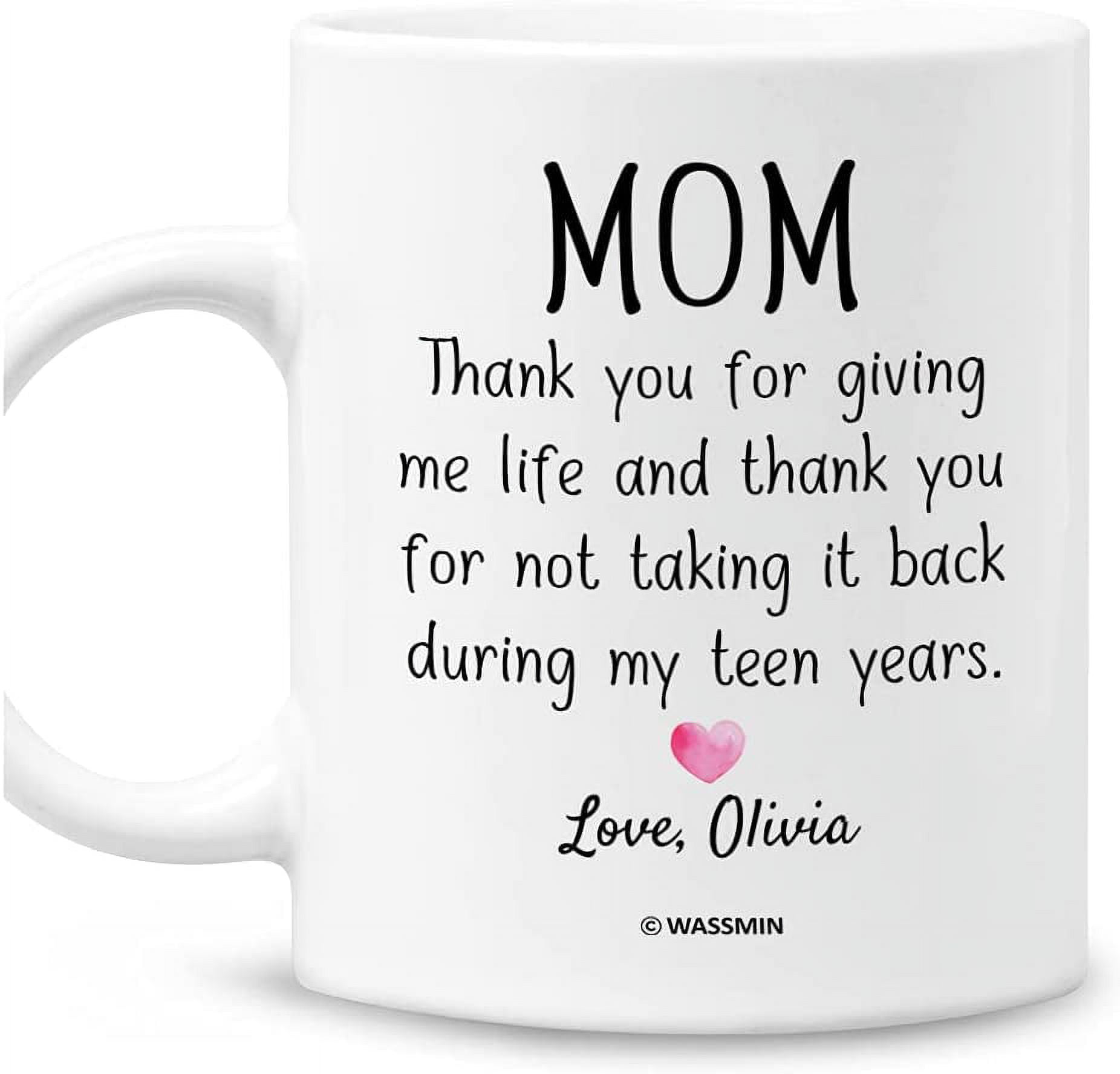Mom I Am Forever Grateful For Your Love And Guidance Mug, Mom Mug