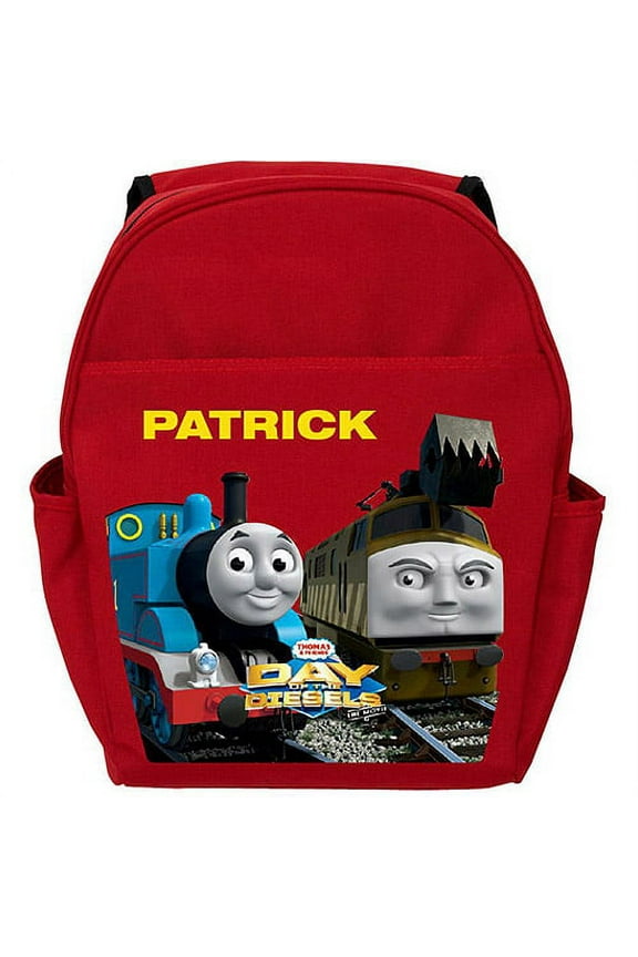 Personalized Thomas Day Red Kids Backpack