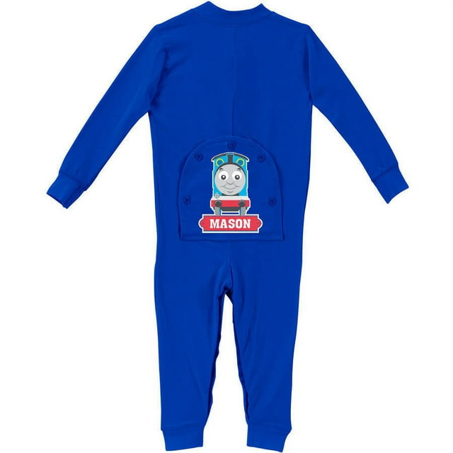 Personalized Thomas and Friends Infant Boy's Blue Playwear