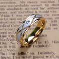 thumbnail image 1 of Men's Titanium Steel Crown Ring Korean Seiko Finish Band Perfect Birthday Gift Ring Band 7mm Width Personalized Jewelry, 1 of 4