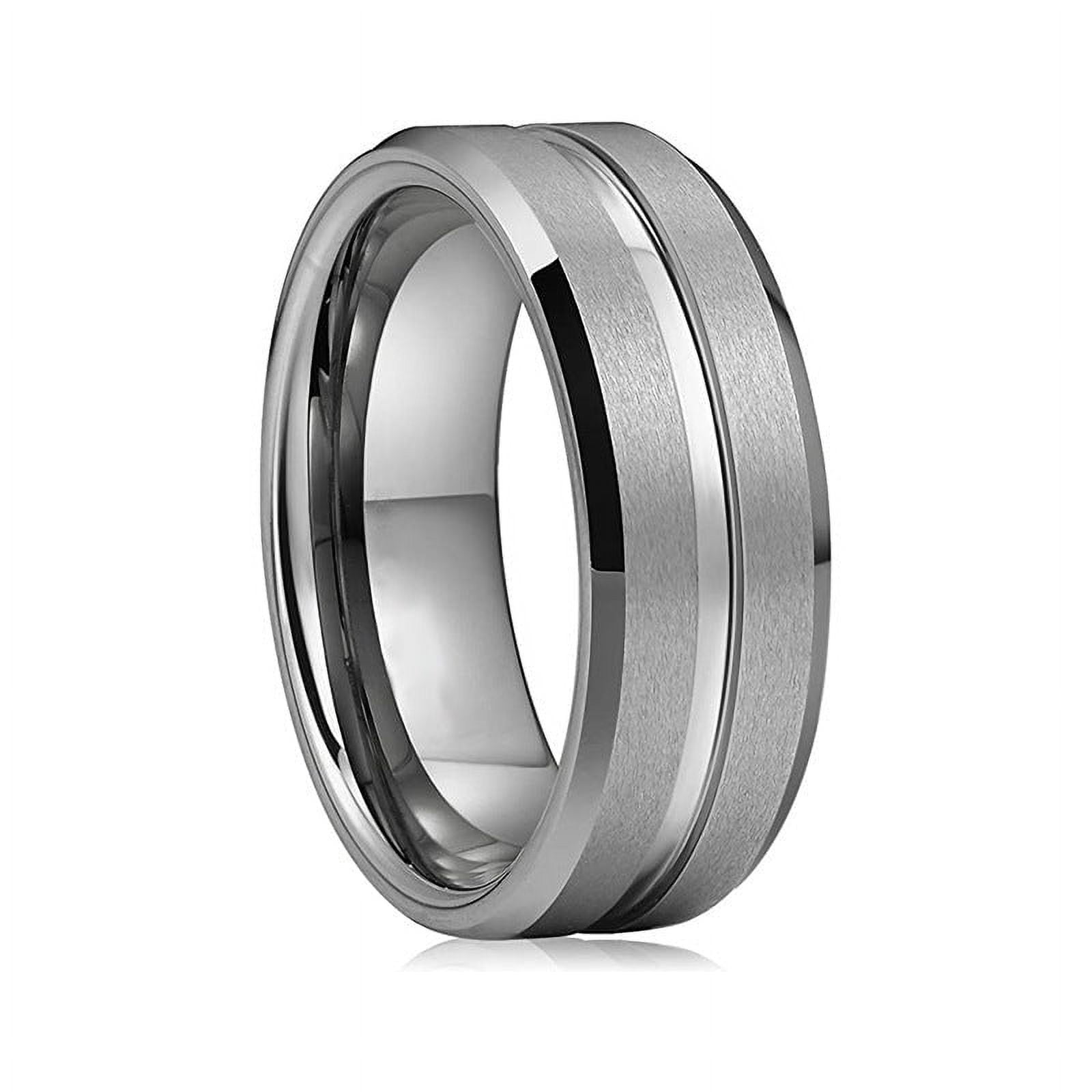 Custom Steel Rings Personalized Titanium Steel Ring, Customizable Unisex European and ...