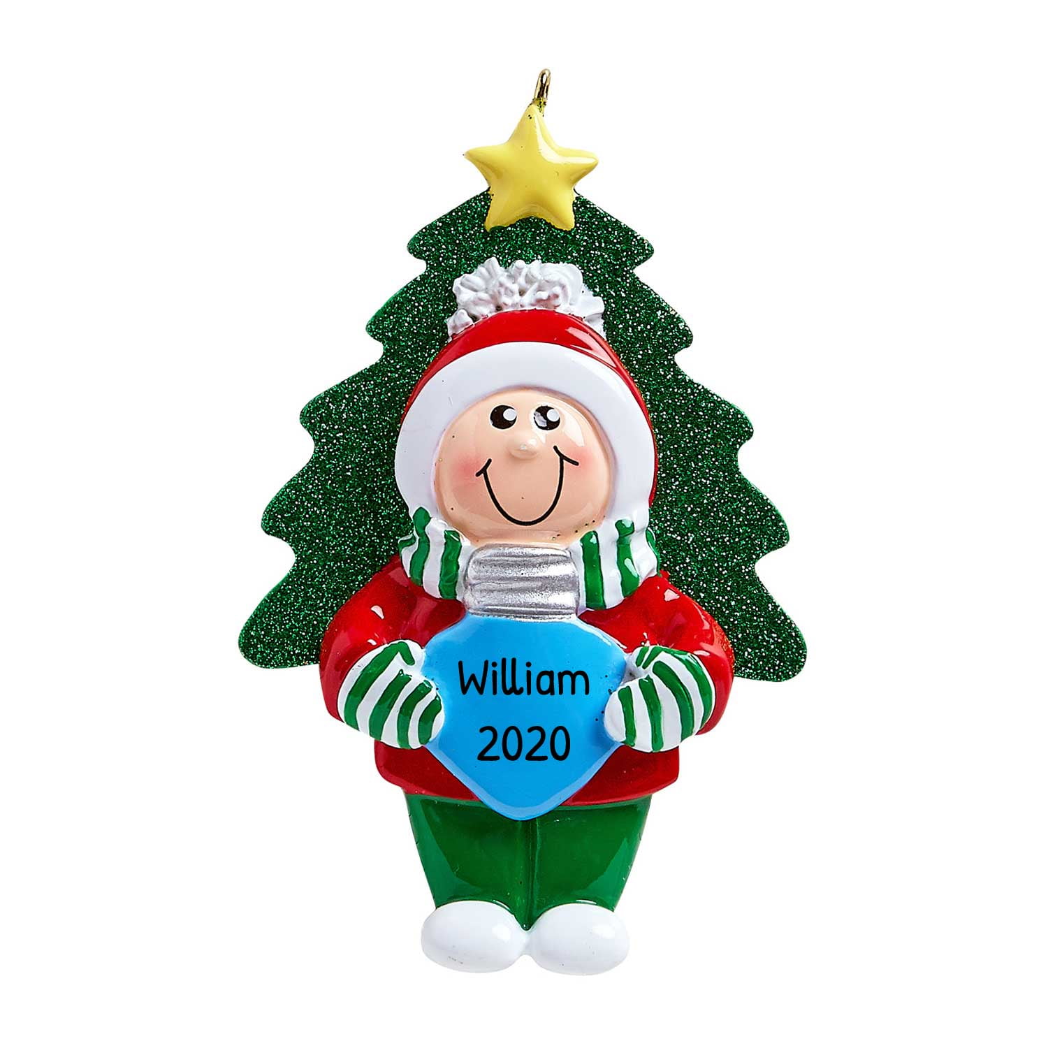 Personalized Toddler Christmas Ornament 2023 Babys 2nd Christmas