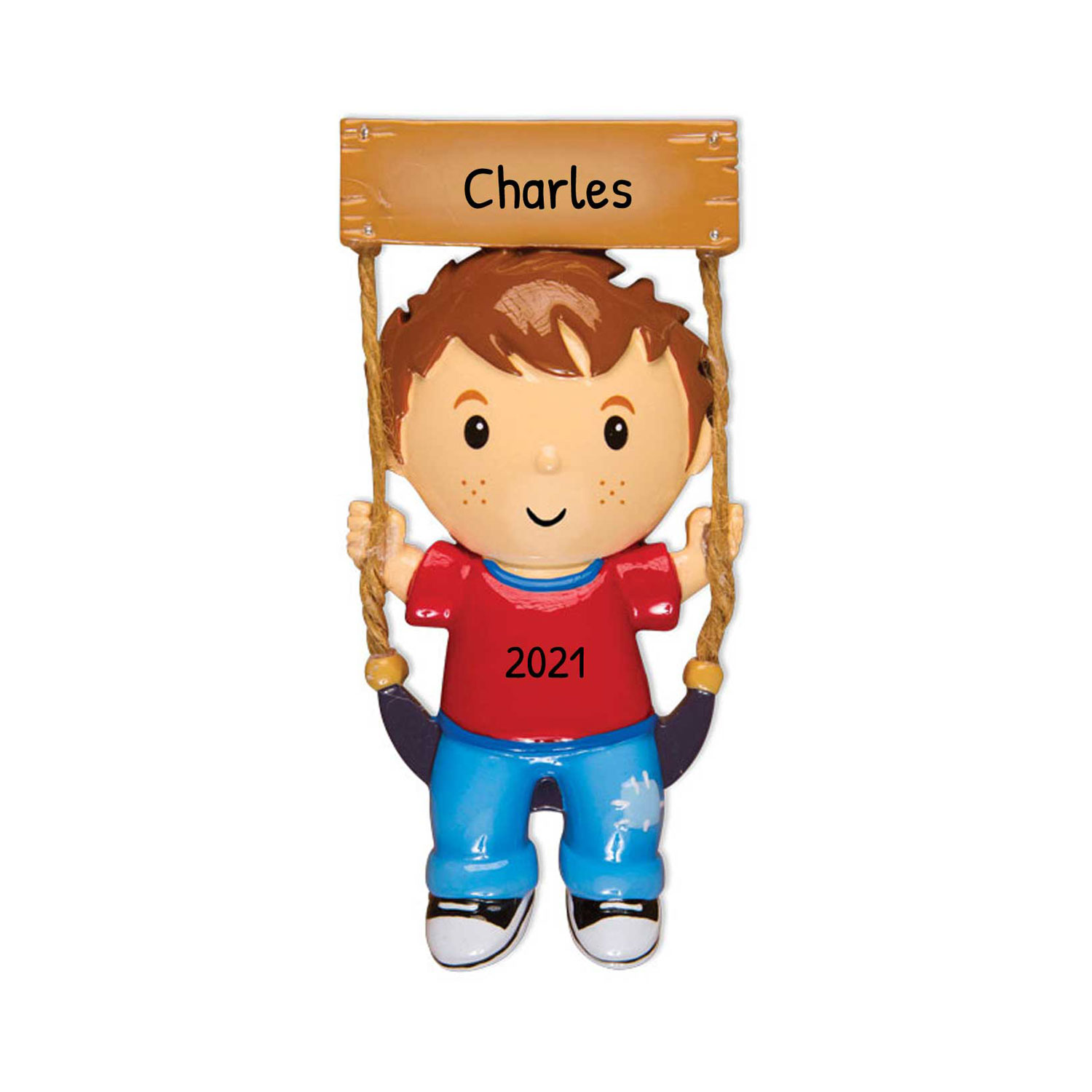 Personalized Toddler Christmas Ornament 2024 Babys 2nd Christmas