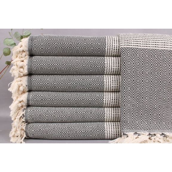 Personalized Towels, Monogram Beach Towel, Black Towel, Chevron Towel, 40x71 Inches Bridal Shower Gift, Yoga Towel, Tablecloth Towel,