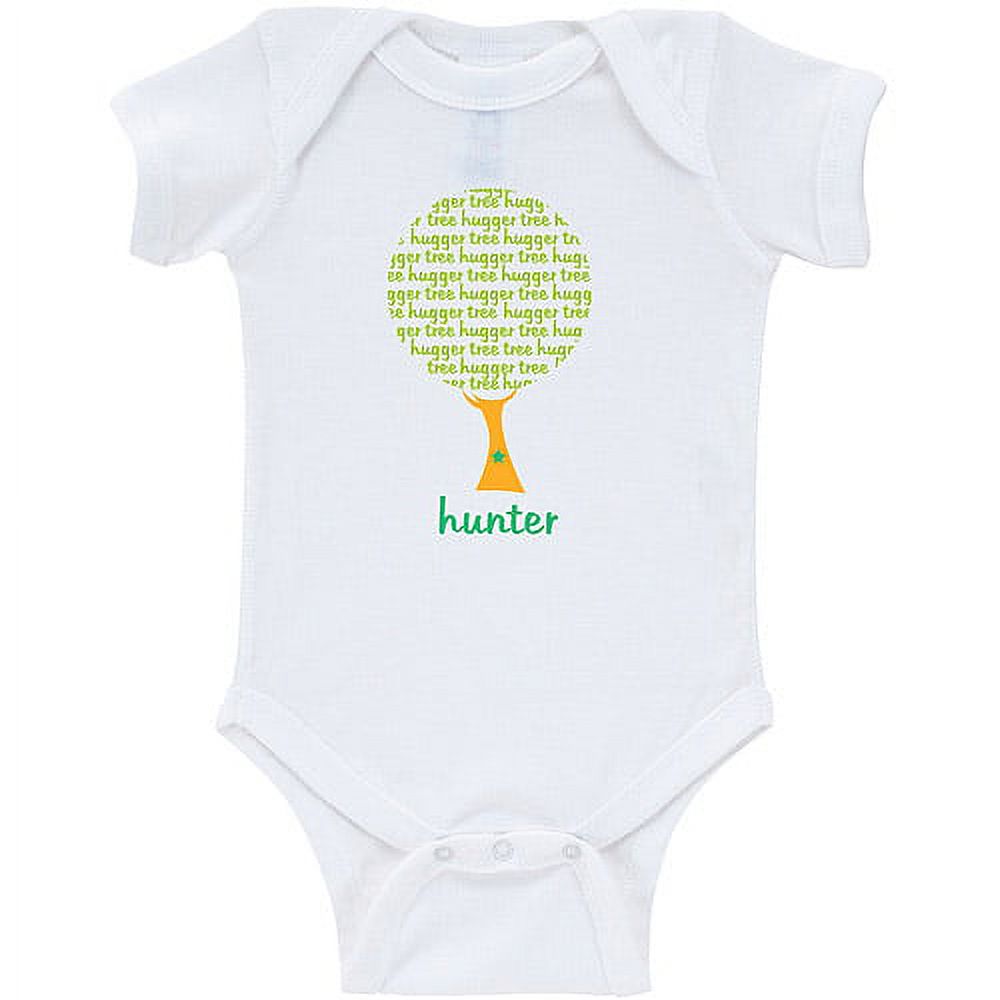 Personalized Tree Hugger Baby Boy Creeper - image 1 of 1