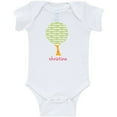 thumbnail image 1 of Personalized Tree Hugger Baby Girl Creeper, 1 of 1