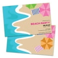 thumbnail image 1 of Personalized Umbrella Beach Party Invitation, 1 of 1