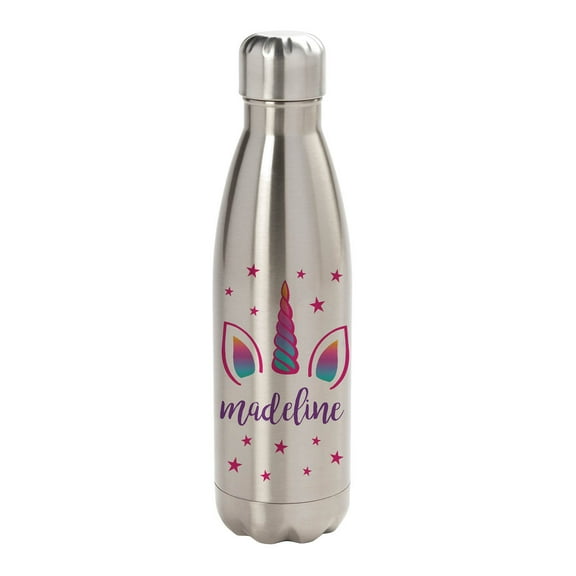 Personalized Unicorn Stainless Steel Water Bottle