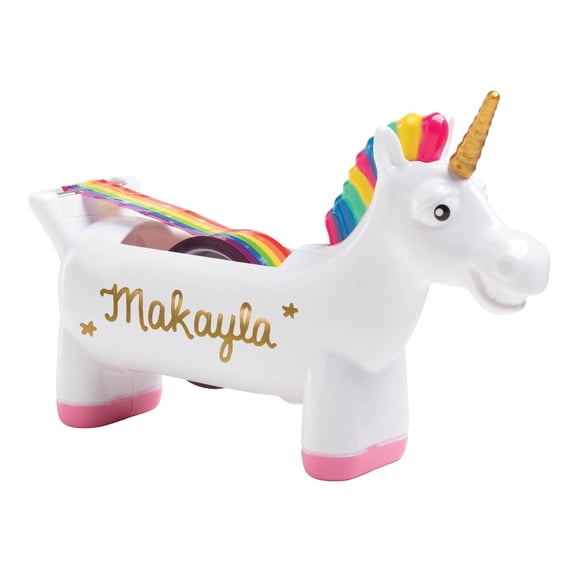 Personalized Unicorn Tape Dispenser