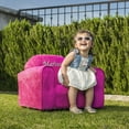 thumbnail image 1 of Personalized Upholstered Children's Mini Chair Microsuede, 1 of 6
