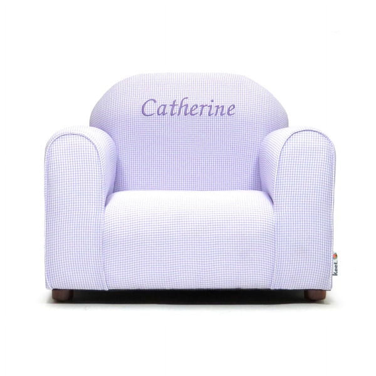Personalized Toddler's Mini Chair for Kids Room, Upholstered in