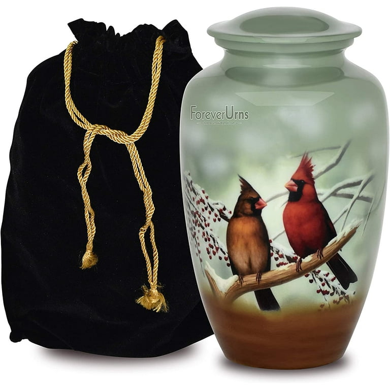 Urns with birds cheap