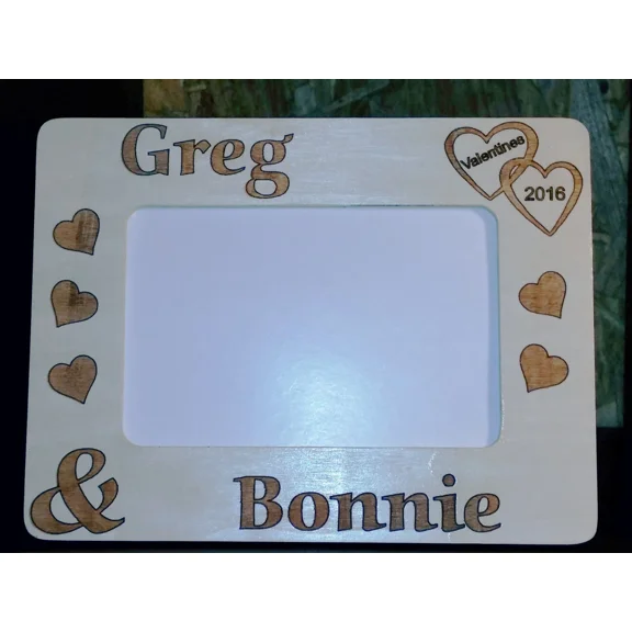 Personalized Valentine'S Day Photo Frame. 4X6. Engraved! Holiday!