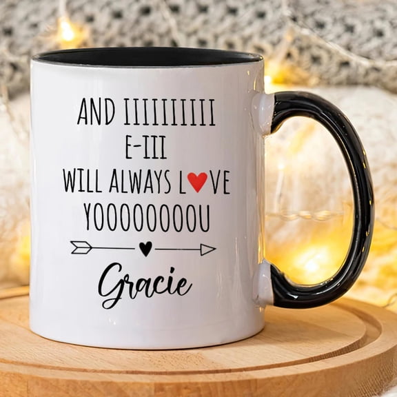 Personalized Valentine'S Gift Personalized Valentine Gifts For Him Couples Mug, Bekilab, 11oz 15oz Mug