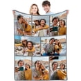 thumbnail image 1 of Personalized Valentine's Day Gifts for Boyfriend Girlfriend, Custom Photo Blankets with Names, I Love You Birthday Gifts for Wife Husband Her Him Anniversary Wedding Couple Gifts, 1 of 6