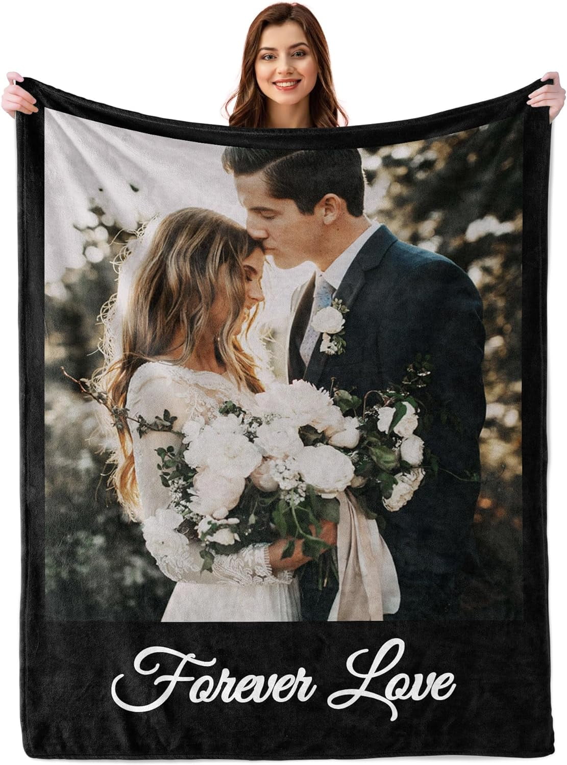 Personalized Couple Quilt Bed Sets - Gift Idea For Him/Her/Valentines - Forever & Always main image 0