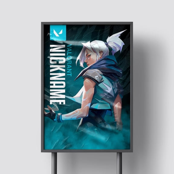 Personalized Valorant Decor: Gaming Art