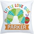 thumbnail image 1 of Personalized Very Hungry Caterpillar Love Bug Throw Pillow, 1 of 1