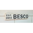 thumbnail image 1 of Personalized Vintage Distressed Established Wood Sign, 1 of 2