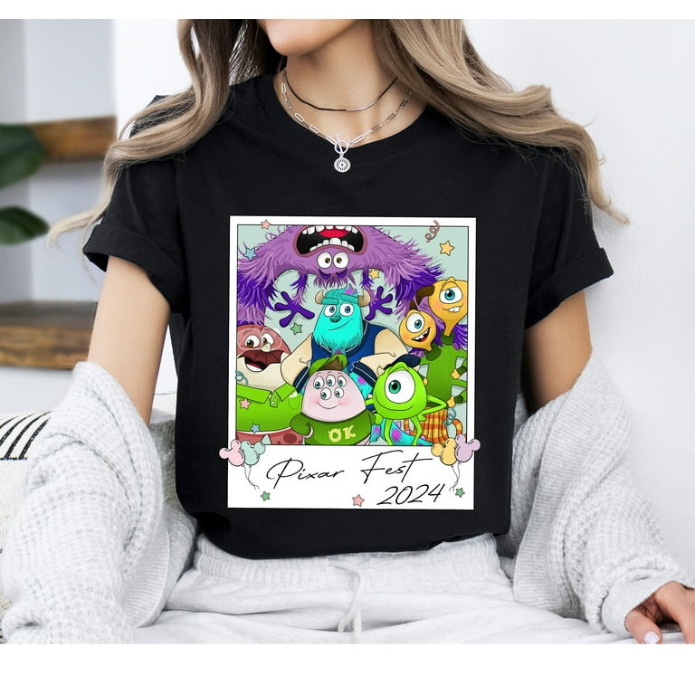 Personalized Vintage Monster inc Polaroid shirt, Disney Monsters 