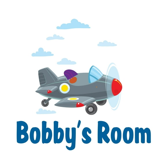 Personalized Vinyl Name Decals- Name Sticker, Personalized Name, Custom Vinyl Decal, Bedroom Wall Decor, Nursery Decor Wall Mural to Transform a Room with a New Look- Size : 10" x 10".