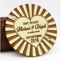 Personalized Wedding Magnets 20 Rustic Wedding Save The Date Cards Favors With Envelopes