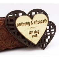 Personalized Wedding Magnets 20 Rustic Wedding Save The Date Cards Favors With Envelopes