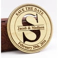 thumbnail image 1 of Personalized Wedding Magnets 20 Rustic Wedding Save The Date Cards Favors With Envelopes, 1 of 2