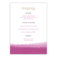 thumbnail image 1 of Personalized Wedding Menu Card - We Do - 5 x 7 Flat Deluxe, 1 of 1
