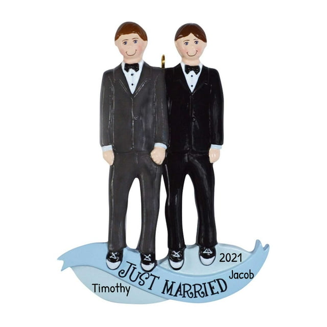 Personalized Wedding Ornaments Mr & Mr Ornaments 2024 Marriage Men